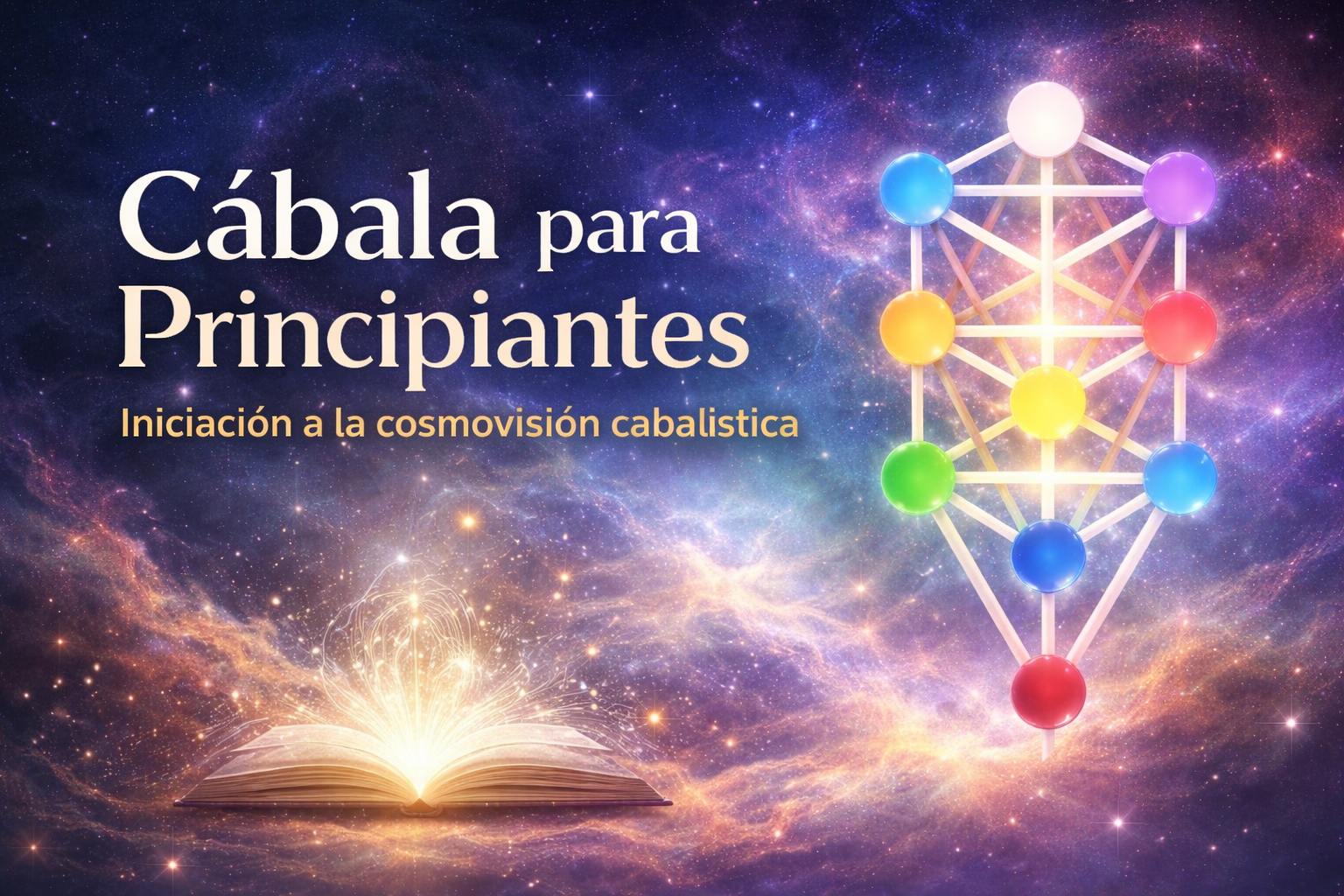 Cábala para Principiantes: Iniciación a la cosmovisión cabalística
